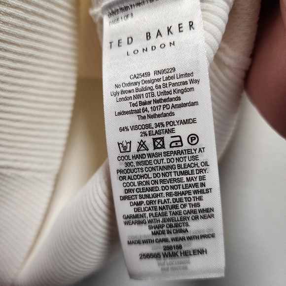 NWT Ted Baker London Knit Top Size 2 - Picture 6 of 8